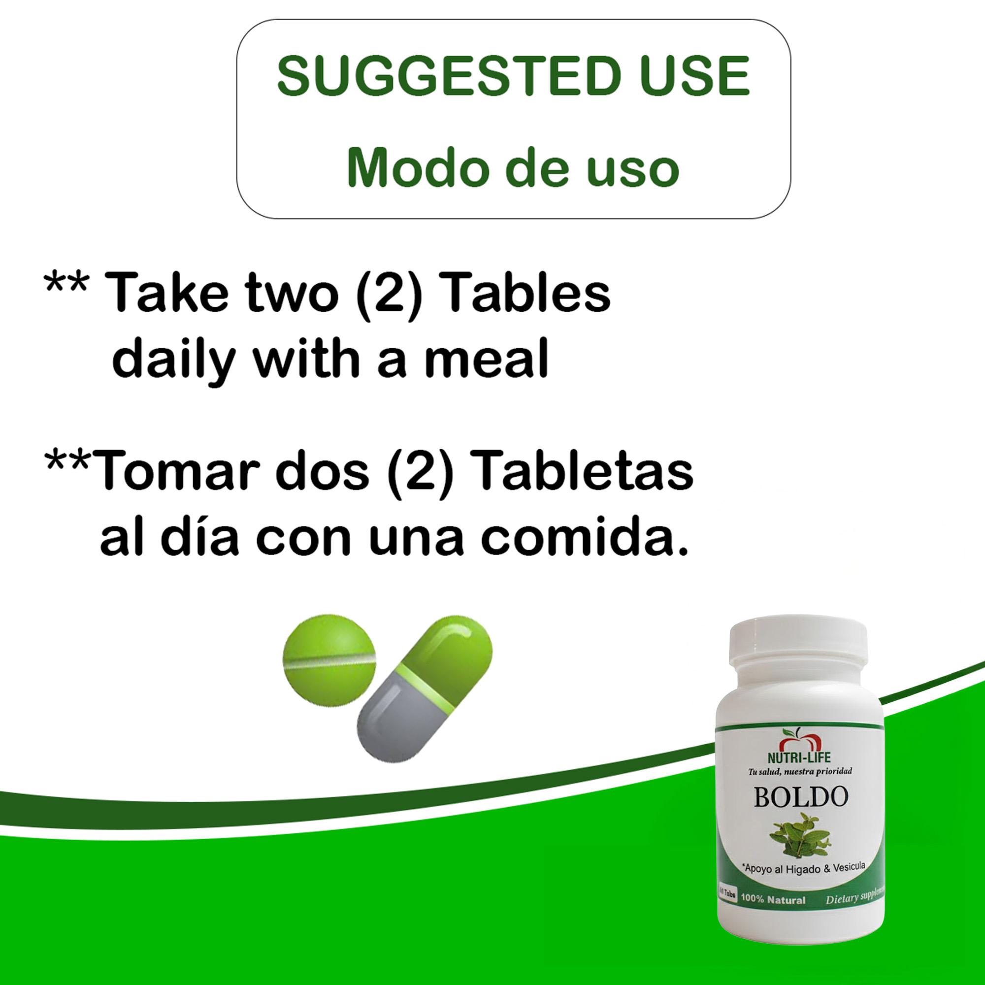 Boldo – 60 Tabletas - Imagen 6