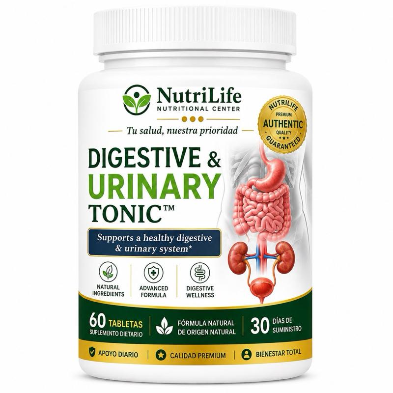 Tónico Digestivo y Urinario – 60 Tabletas