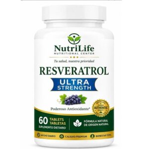Resveratrol Ultra 1000 mg – 60 Tabletas