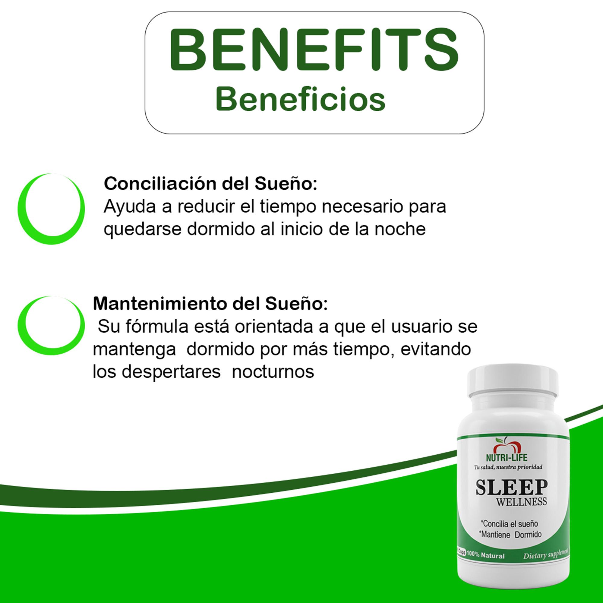 Sleep Wellness – 60 Tabletas - Imagen 3