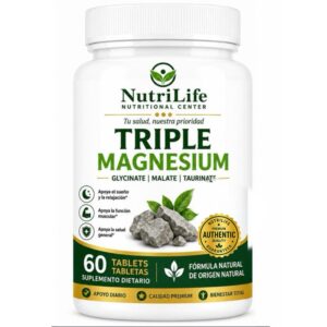 Magnesio Triple – 60 Cápsulas