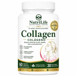 Colágeno Hidrolizado – 60 Tabletas
