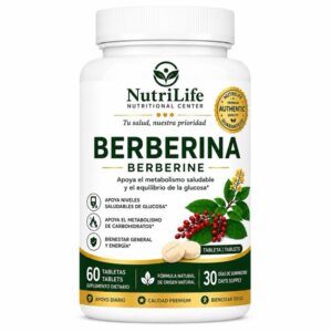 Berberina HCL – 60 Cápsulas