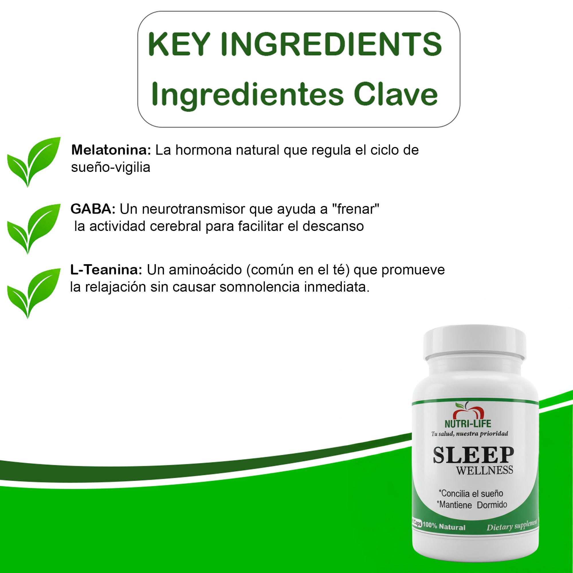 Sleep Wellness – 60 Tabletas - Imagen 2