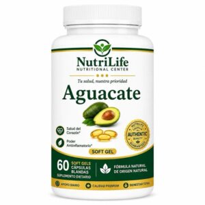 Aceite de Aguacate – 60 Cápsulas