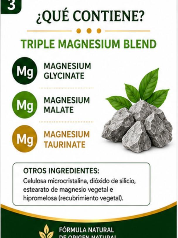 Magnesio Triple – 60 Cápsulas - Imagen 7