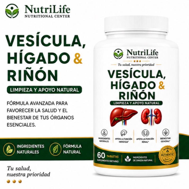Vesícula, Hígado y Riñón – 60 Tabletas - Imagen 8