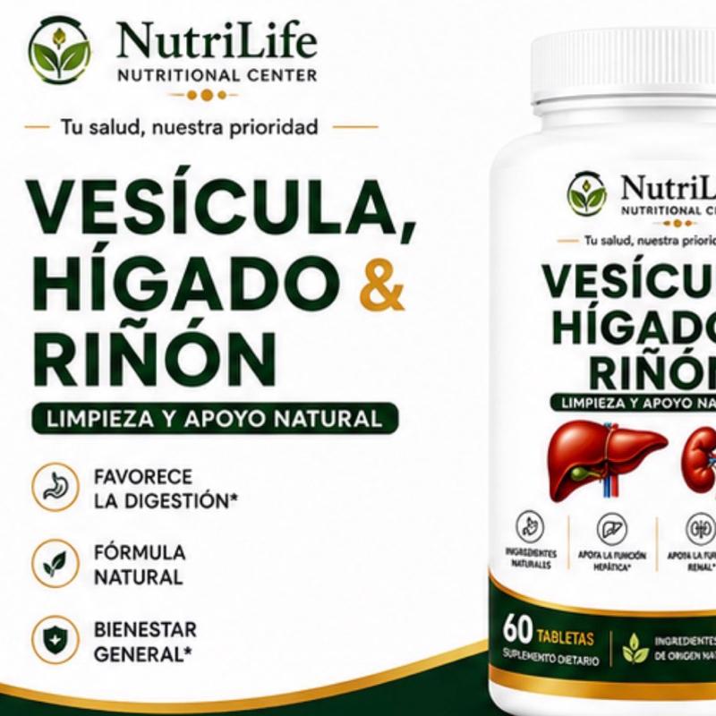 Vesícula, Hígado y Riñón – 60 Tabletas - Imagen 4